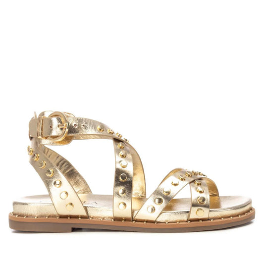 Carmela gold gladiator style sandal