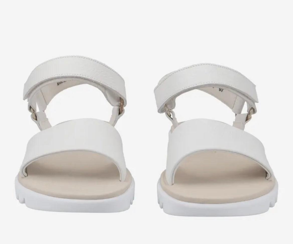 Paul Green super soft white leather sandal