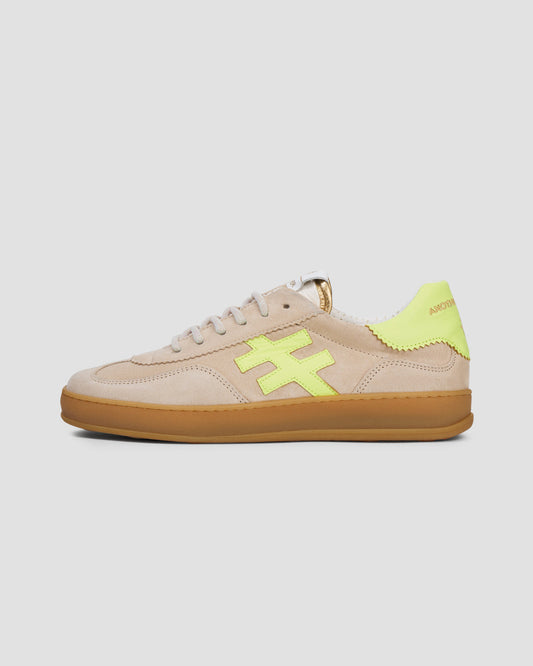 Another Trend beige suede sneakers - Melissakshoes