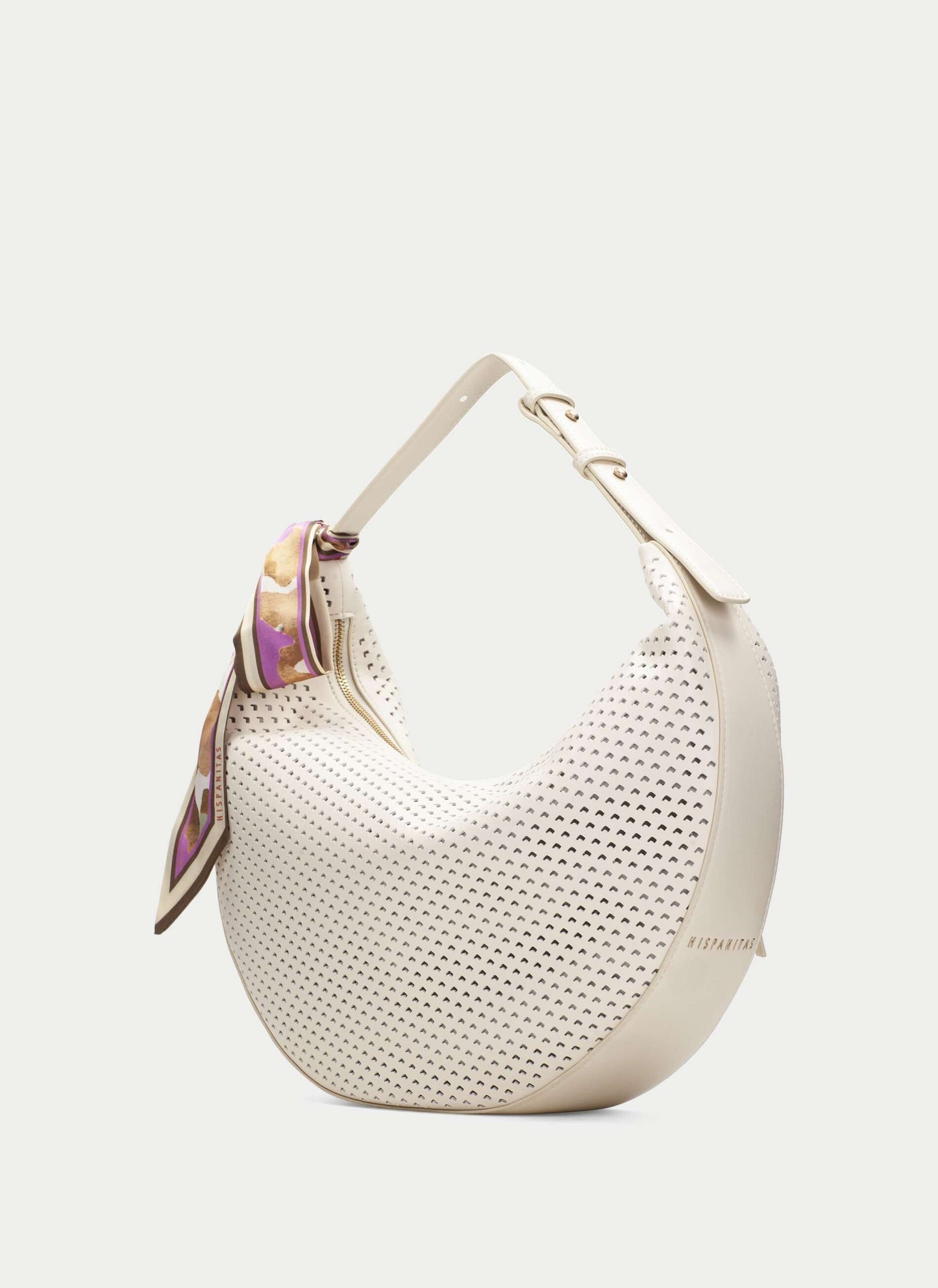 Hispanitas cream hobo bag