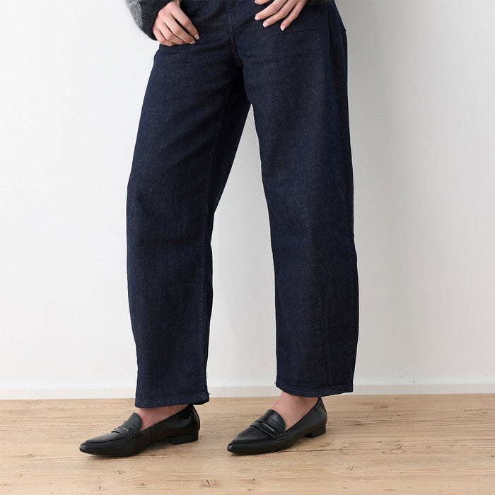 Paul Green black leather loafers