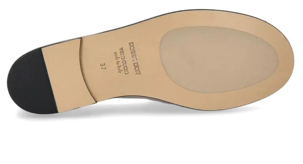 Pomme D’or sand leather moccasins