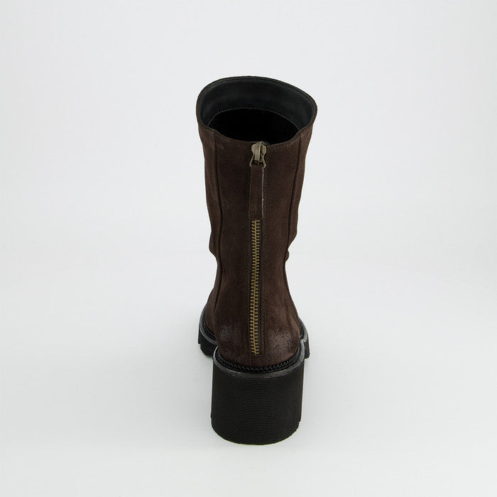 Paul Green brown suede ankle boots