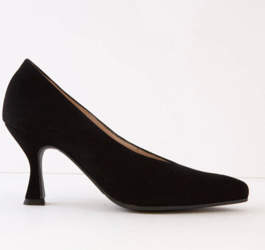 Marian black suede shoes