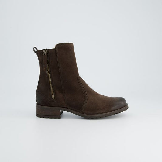Paul Green brown suede ankle boots