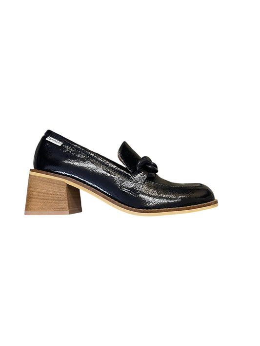 Marco moreo navy patent leather loafers