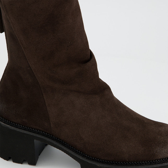 Paul Green brown suede ankle boots