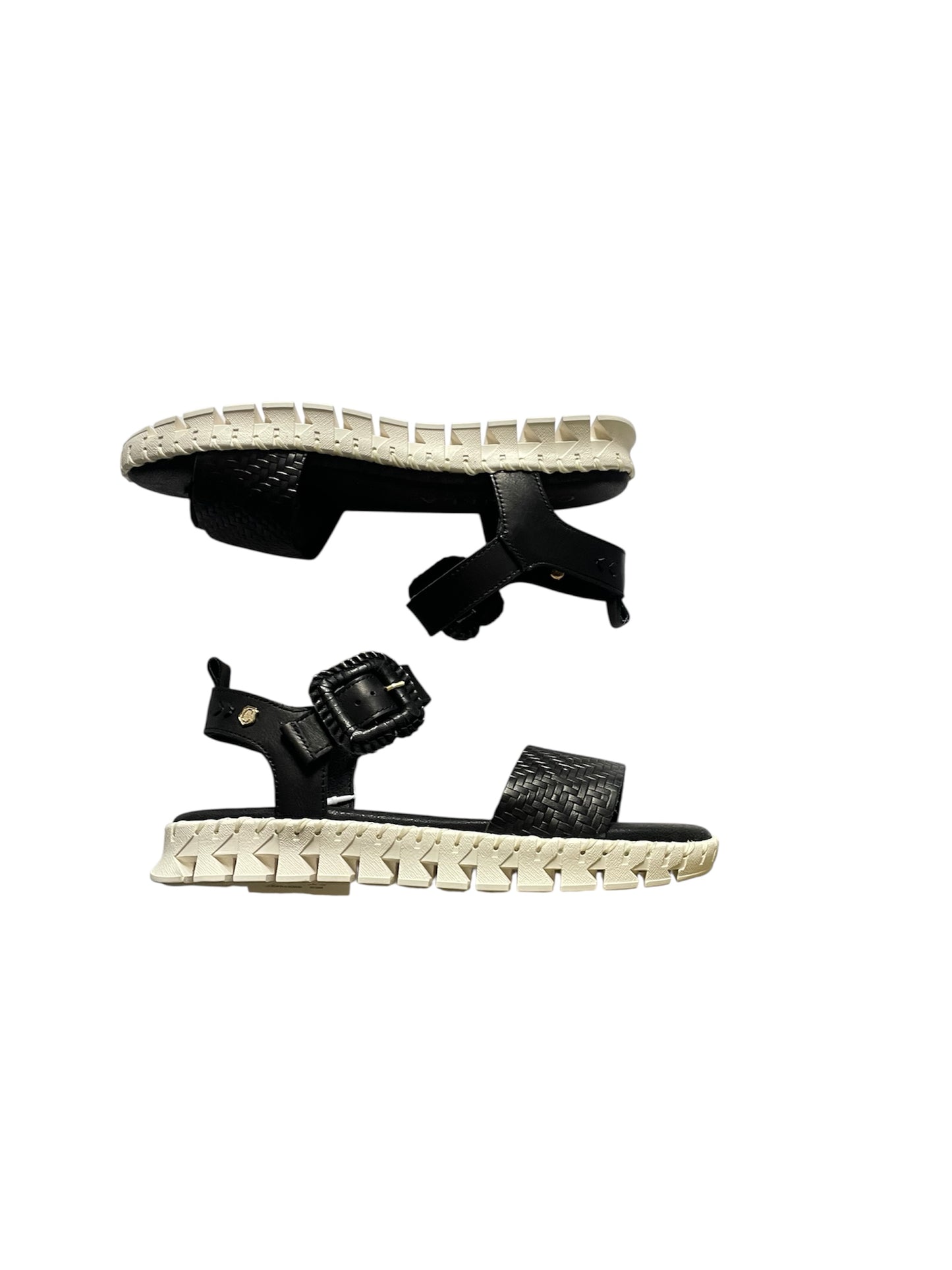 Carmela black leather sandals - Melissakshoes