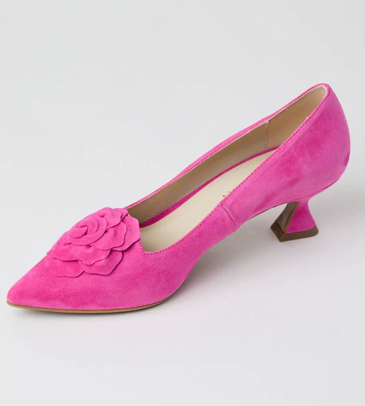 Marian pink suede shoes