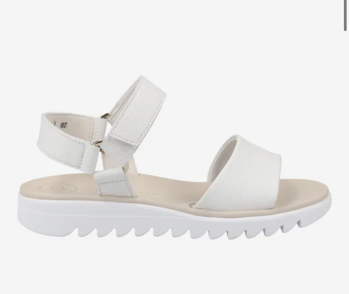 Paul Green super soft white leather sandal