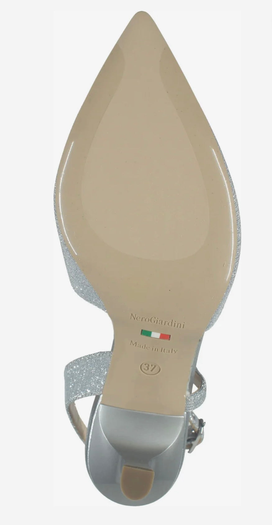 NeroGiardini silver heeled pumps