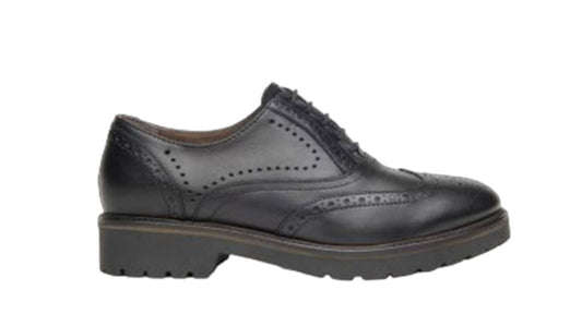 NeroGiardini black leather brogues