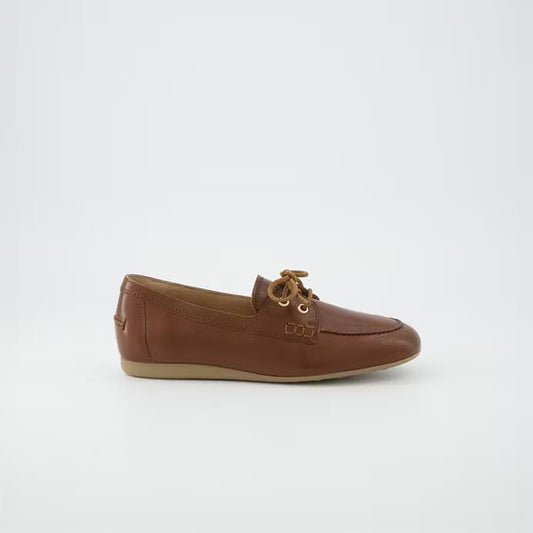 Paul Green brown leather moccasins