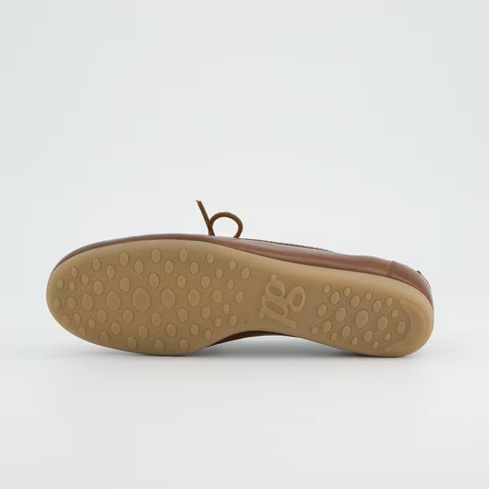 Paul Green brown leather moccasins