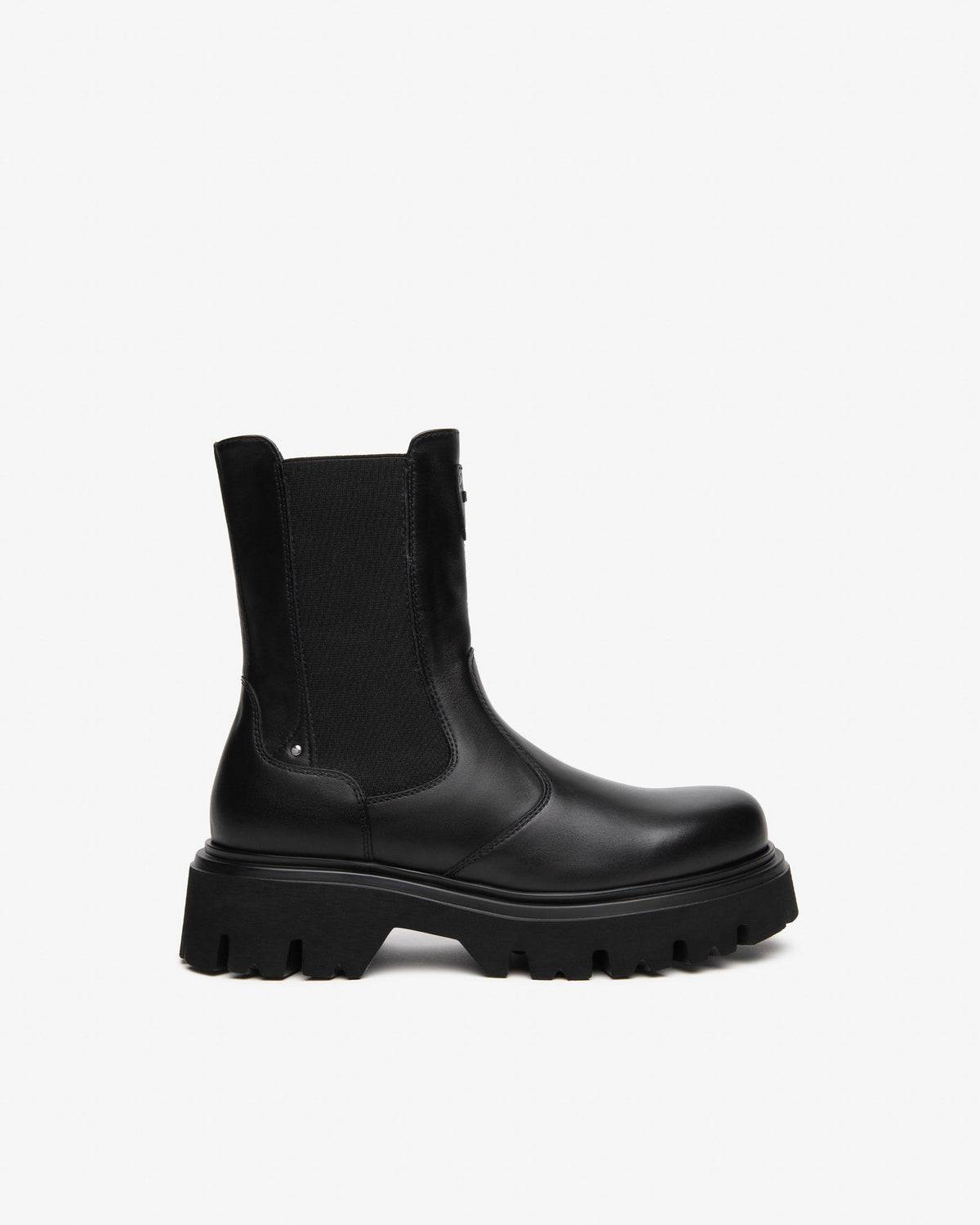 NeroGiardini black leather Chelsea boot