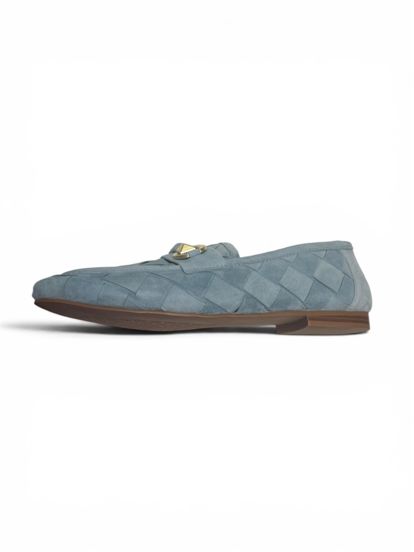 Pedro Anton blue suede loafers