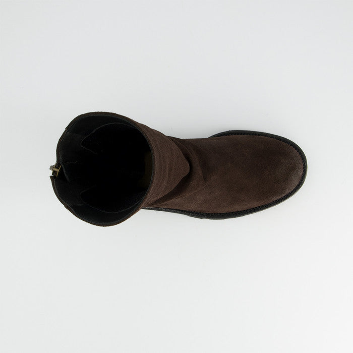 Paul Green brown suede ankle boots