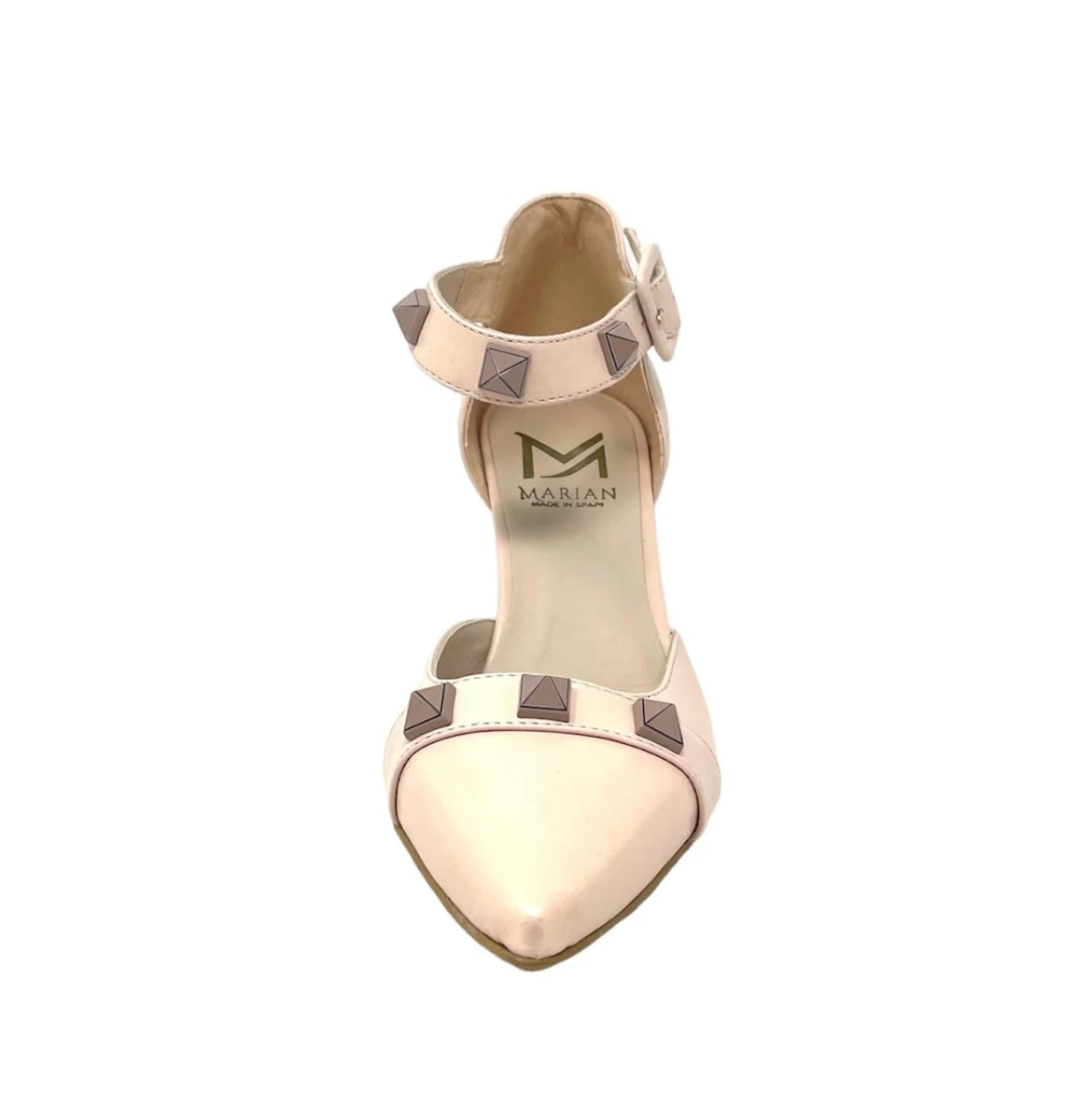 Marian nude leather heels