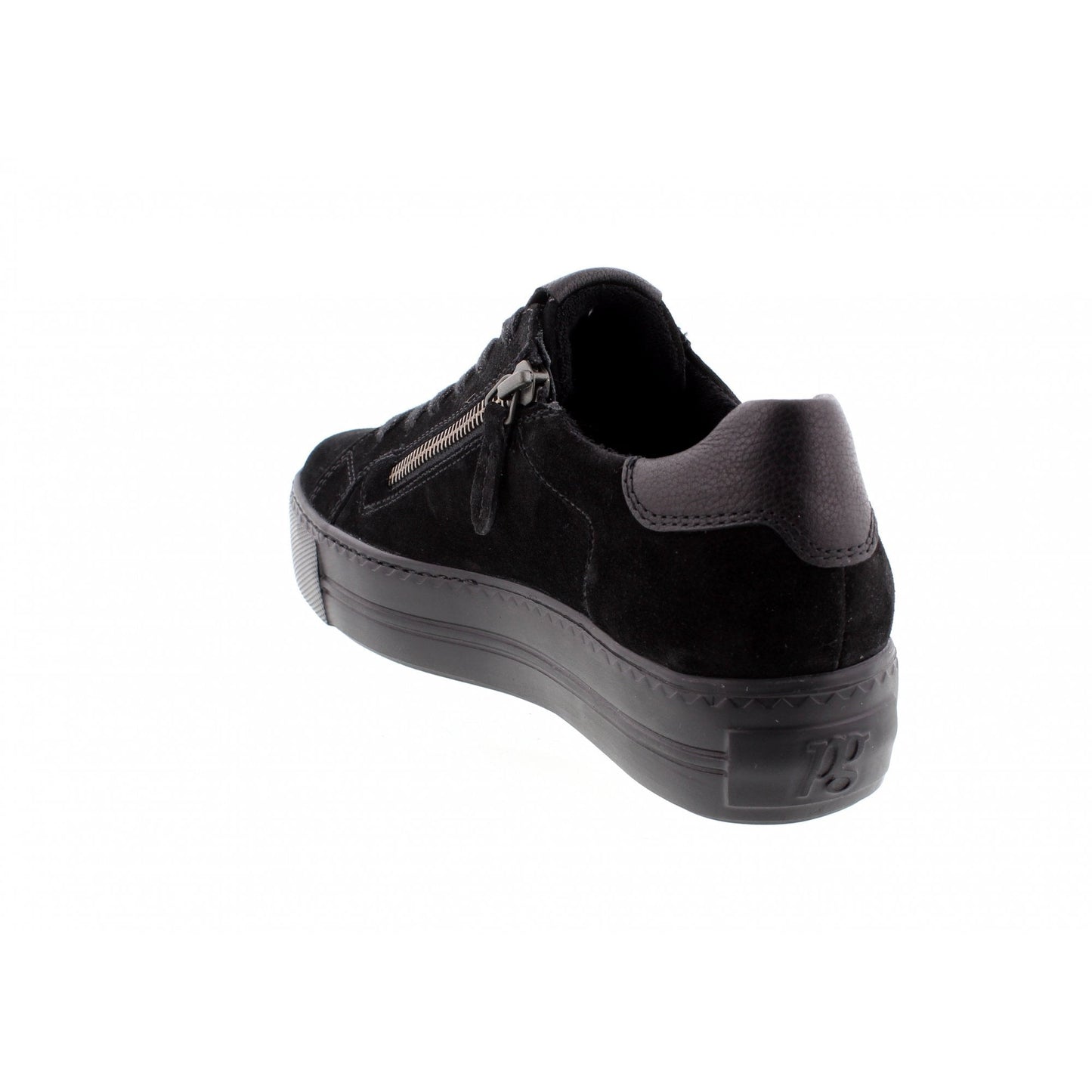 Paul Green black suede sneakers