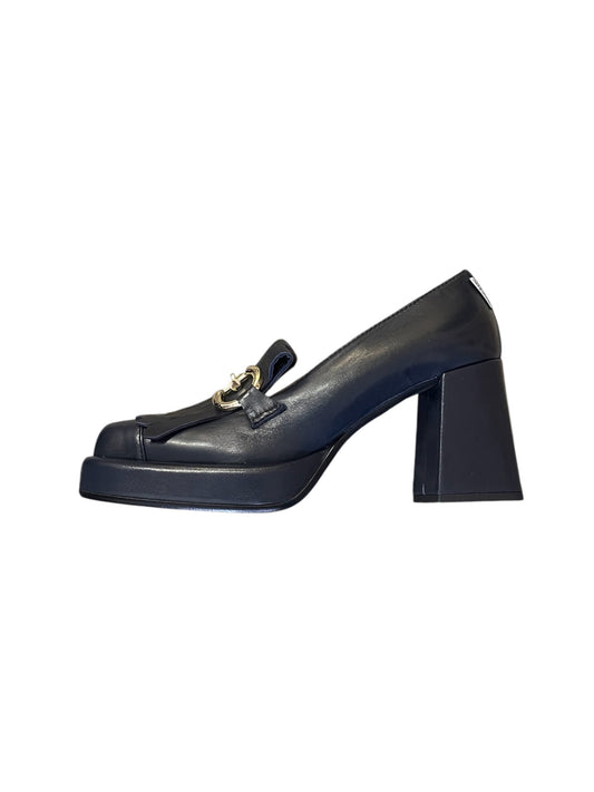 Marco moreo navy leather shoes