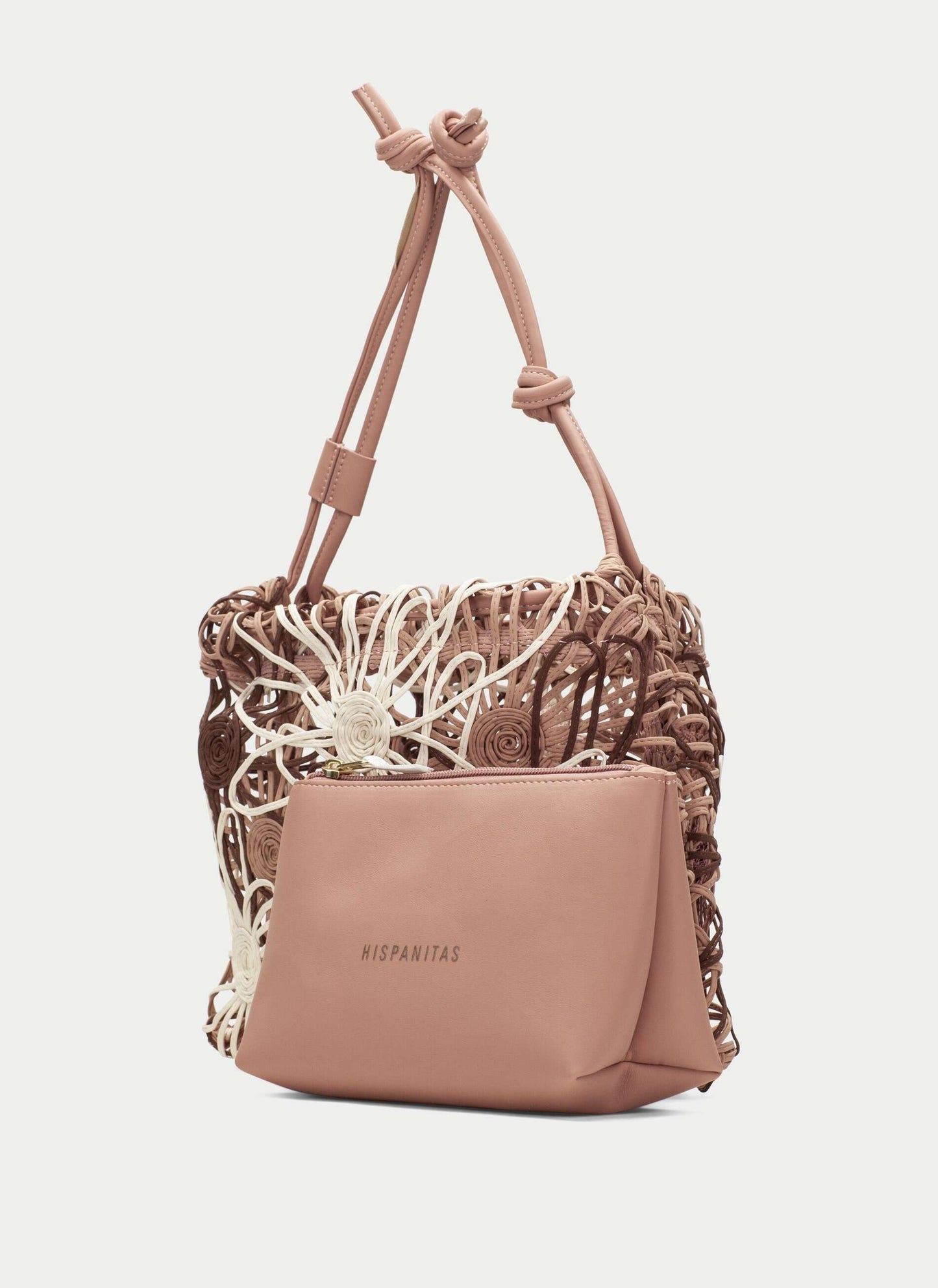 Hispanitas naturales floral shoulder handbag