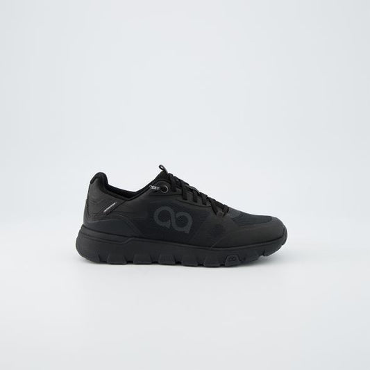tenhaag black waterproof slip on sneaker
