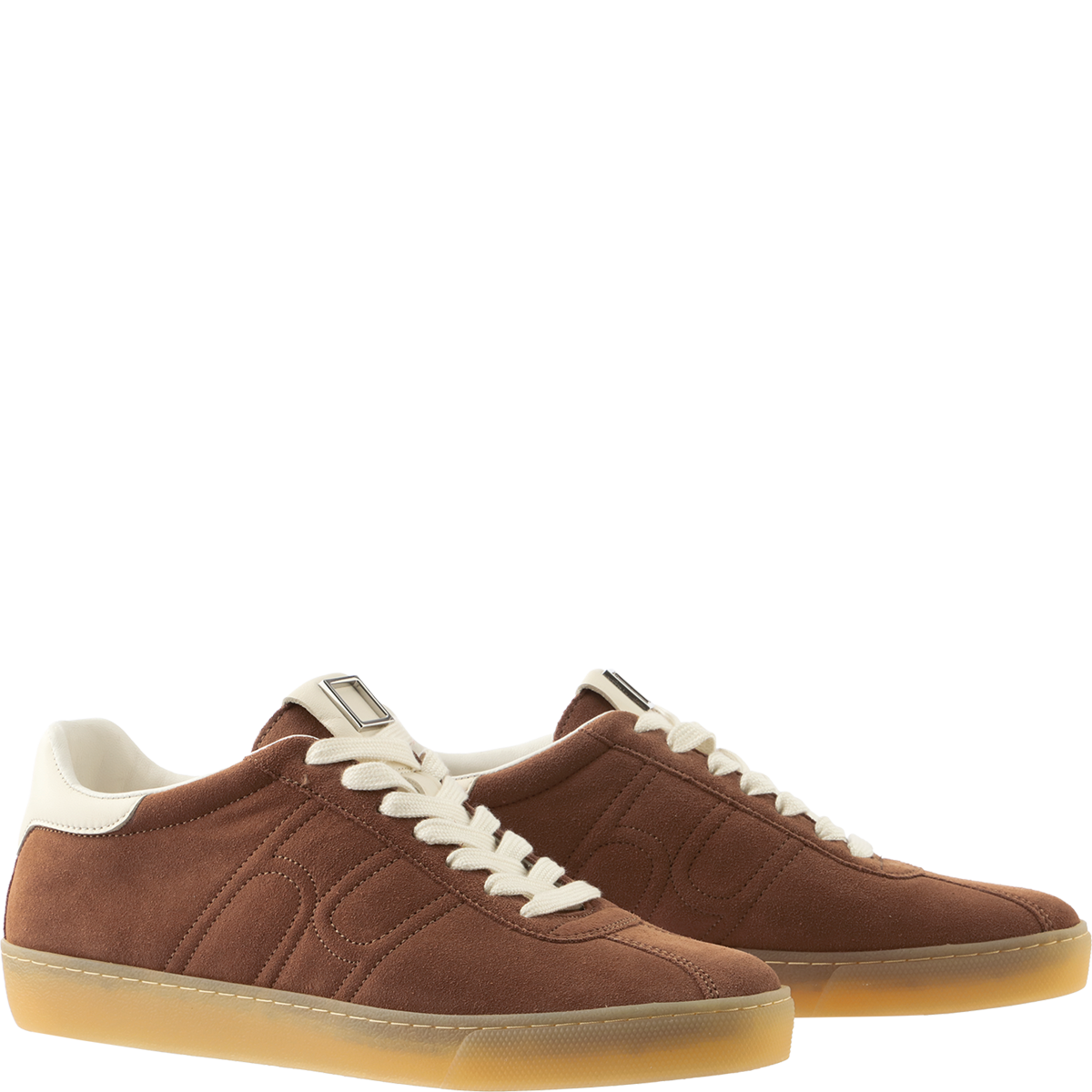 Hōgl tan suede sneakers - Melissakshoes