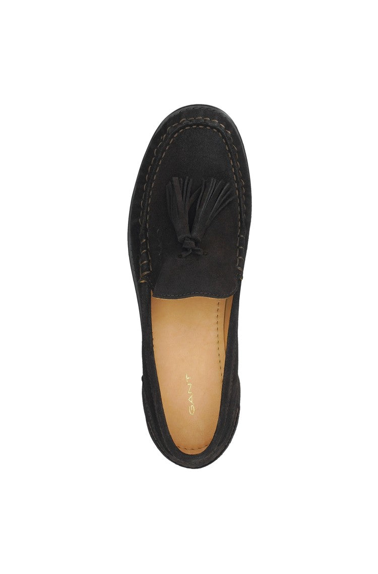 Gant brown suede leather loafer