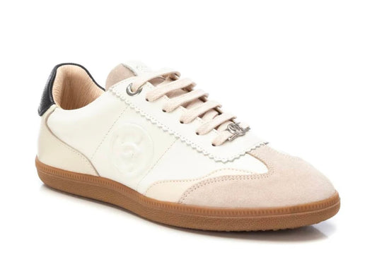 Carmela cream retro sneaker