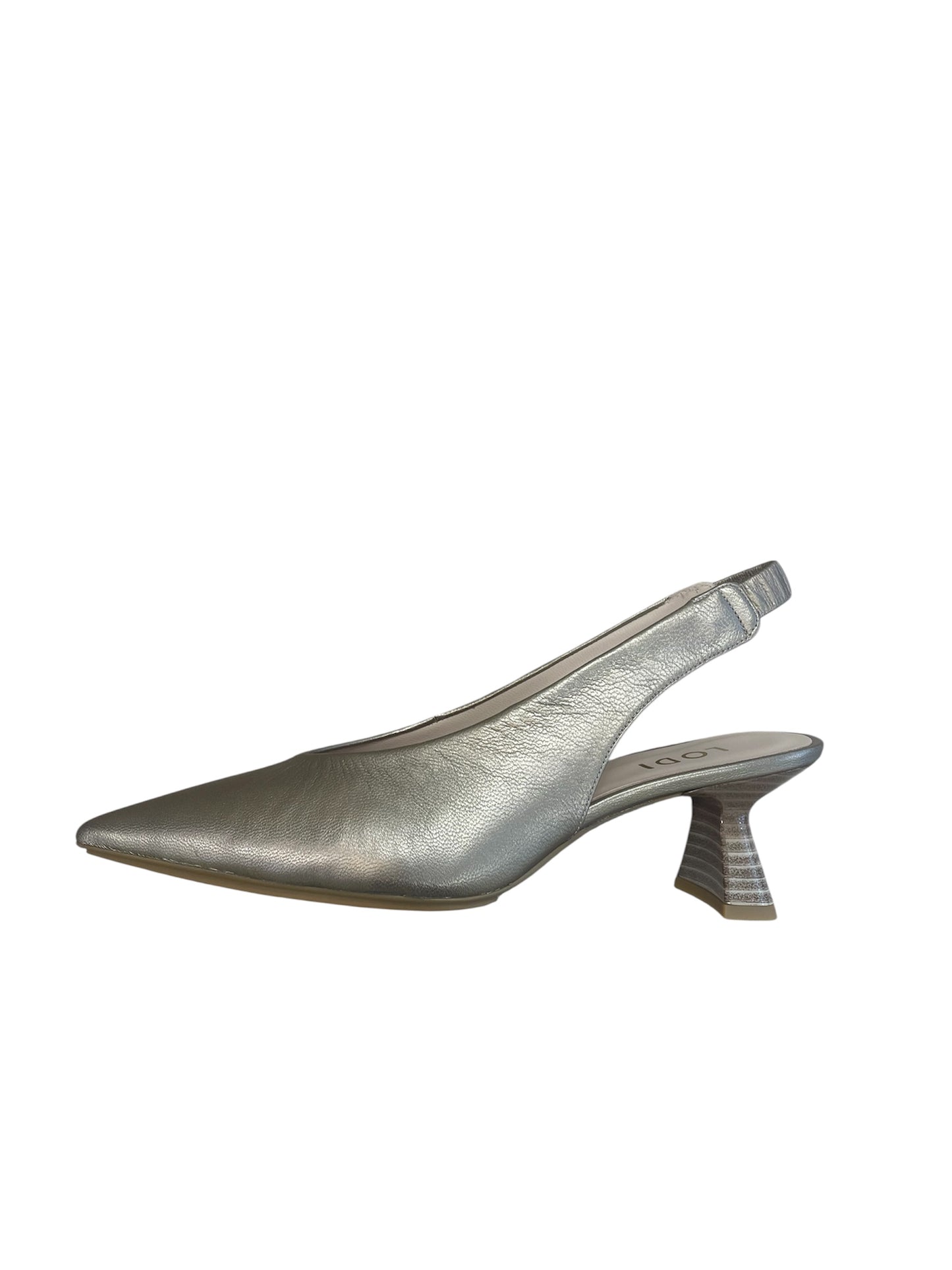 Lodi bronze leather slingbacks - Melissakshoes