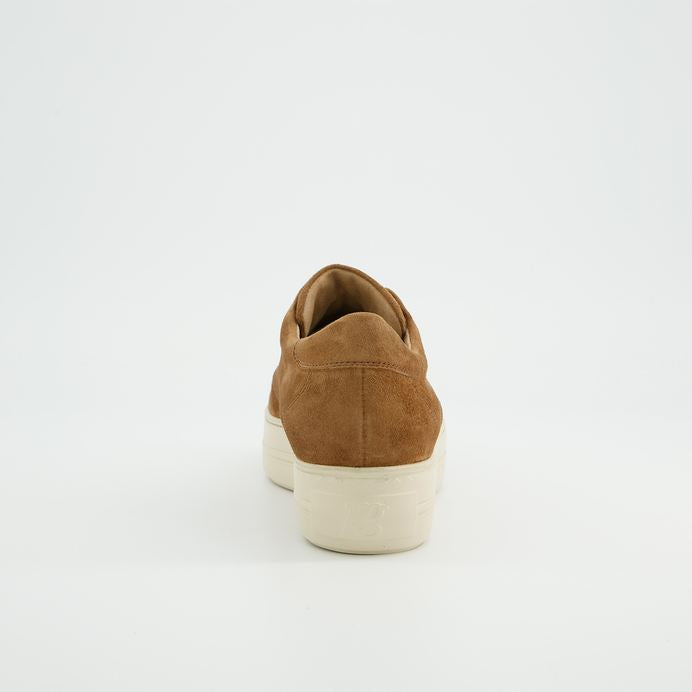 Paul Green tan suede slip on sneakers - Melissakshoes