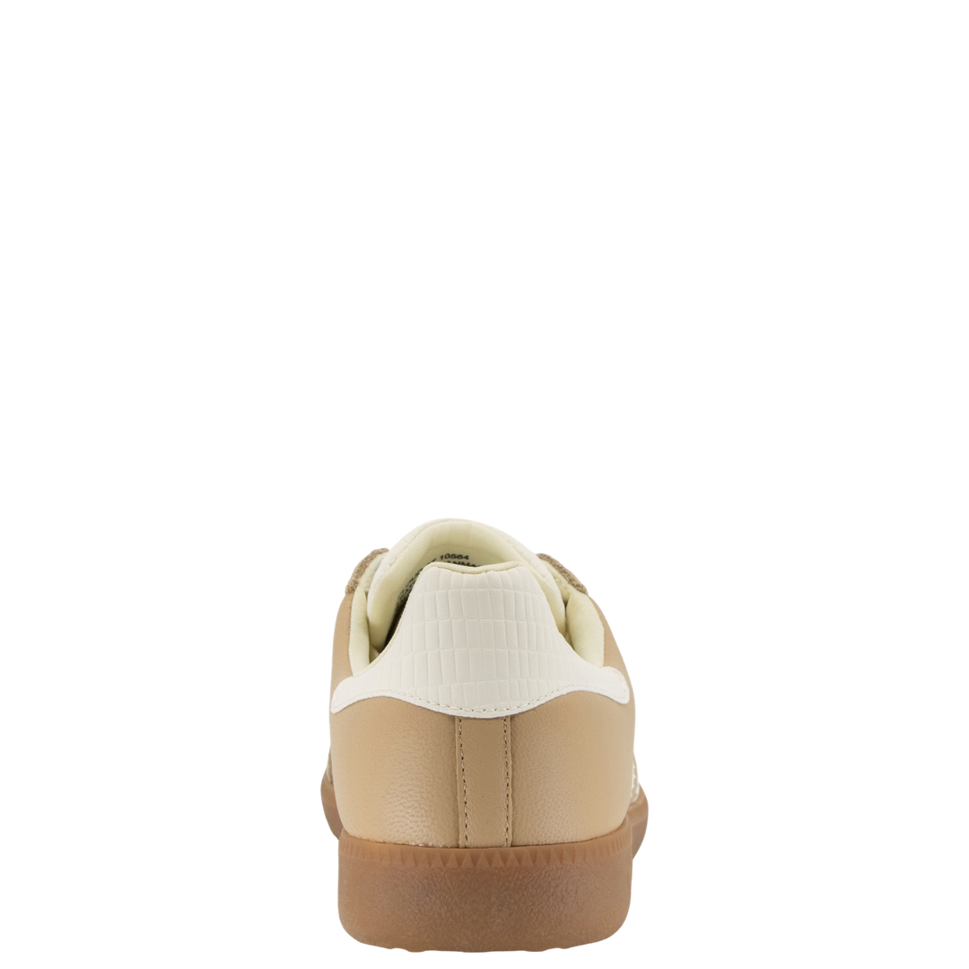 Back 70 beige leather and suede sneakers - Melissakshoes