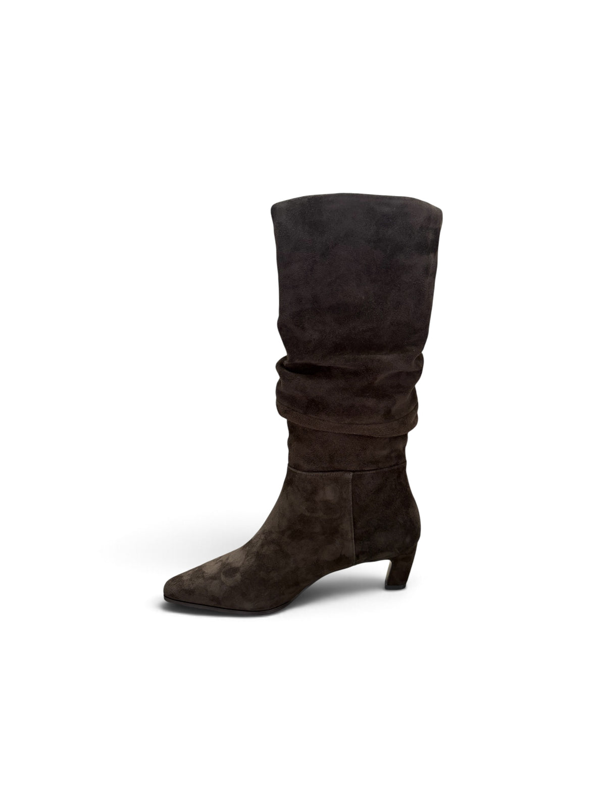 Lodi brown suede  slouchy boots A-LEE