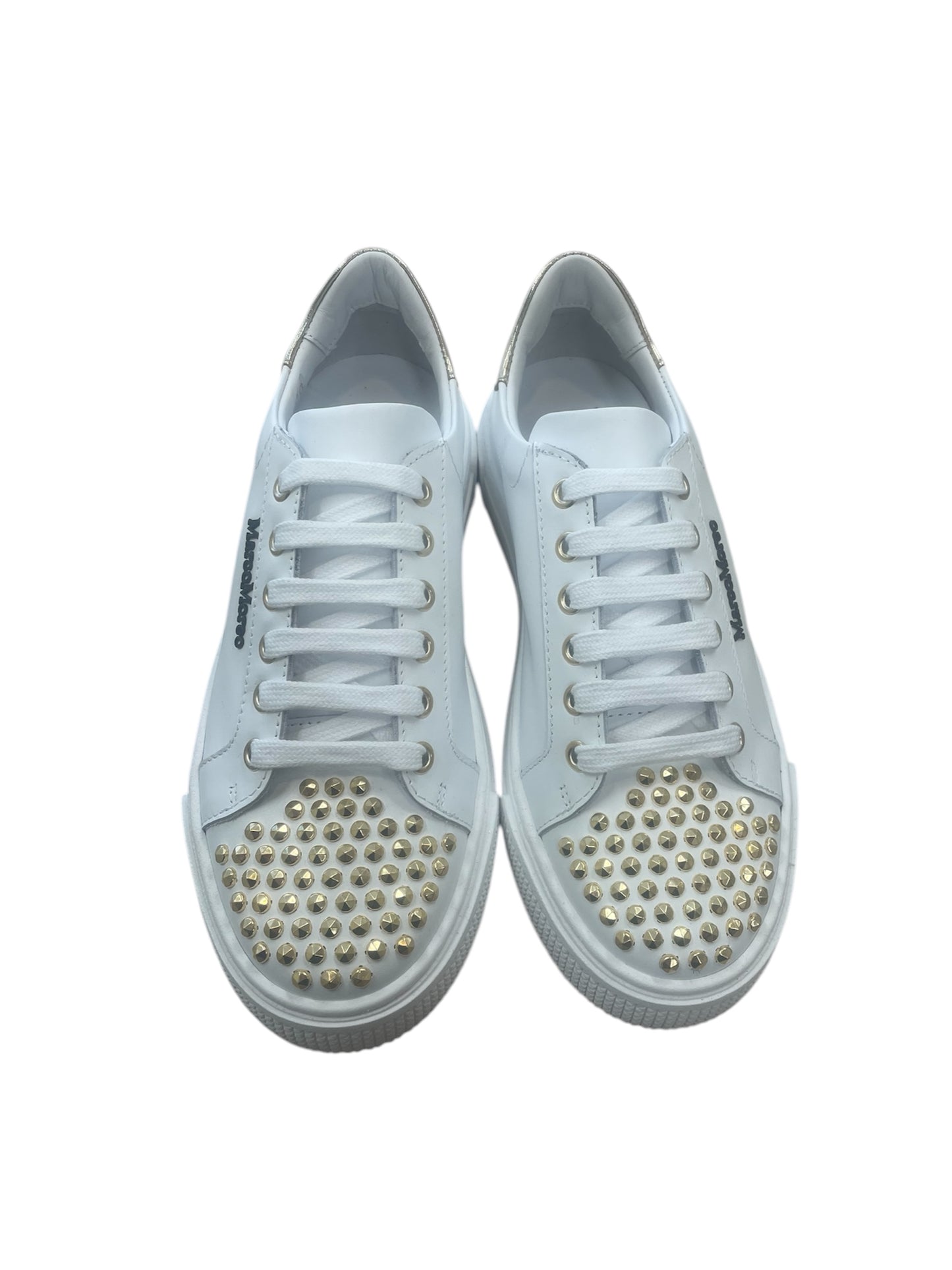 Marco moreo white leather sneakers