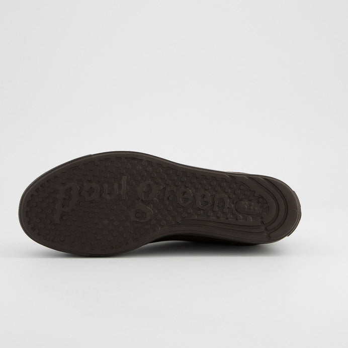 Paul Green brown velour leather slip on sneakers
