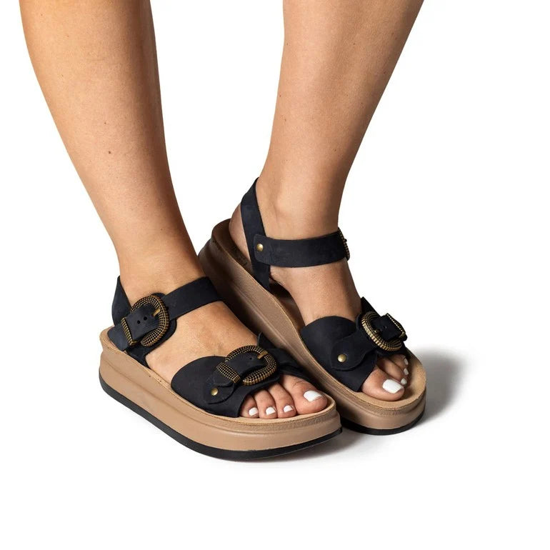 Fantasy black Miley sandal