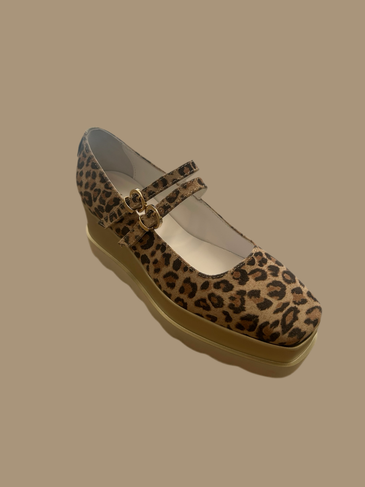 Marco Moreo leopard print platform shoe
