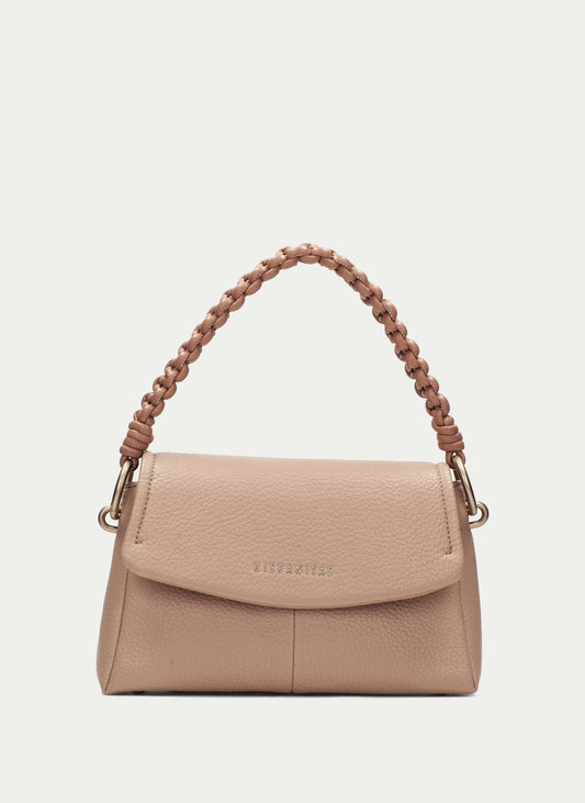 Hispanitas almond leather shoulder bag