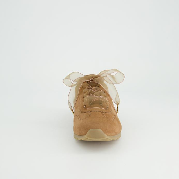 Paul Green tan suede sneaker - Melissakshoes