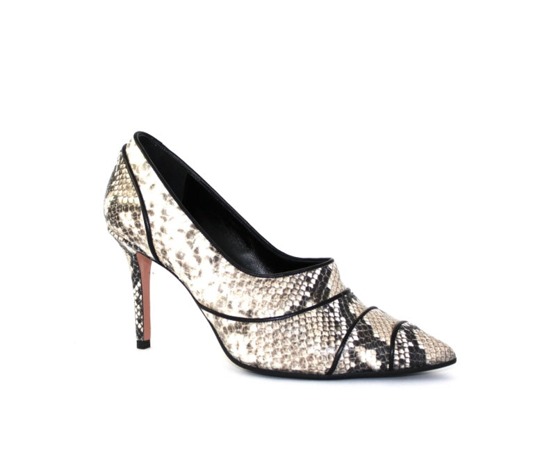 OxItaly snakeskin style leather shoes