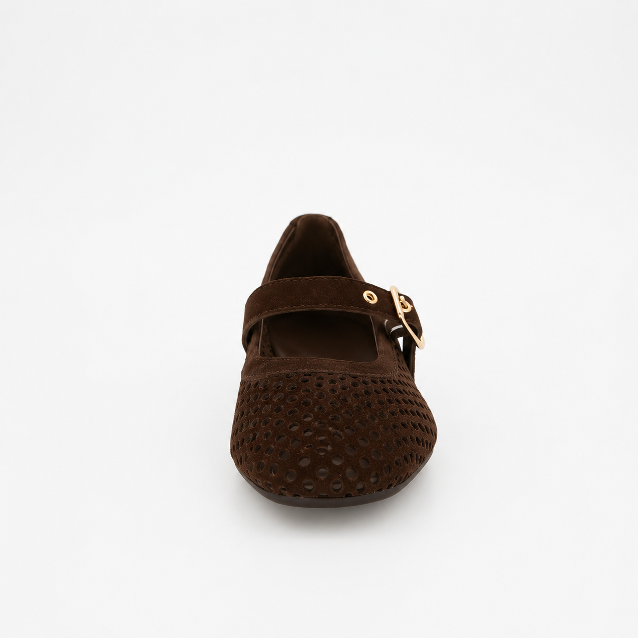 Paul Green brown suede leather  ballerinas