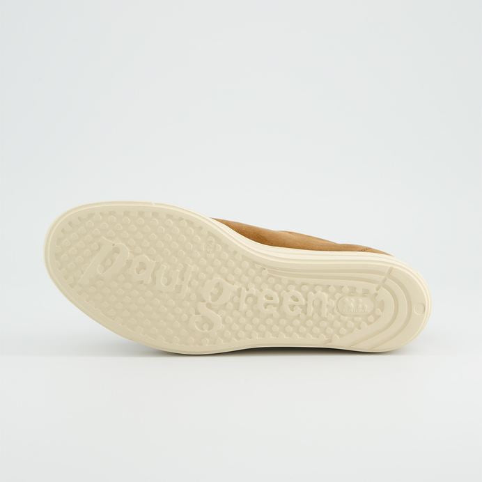 Paul Green tan suede slip on sneakers - Melissakshoes