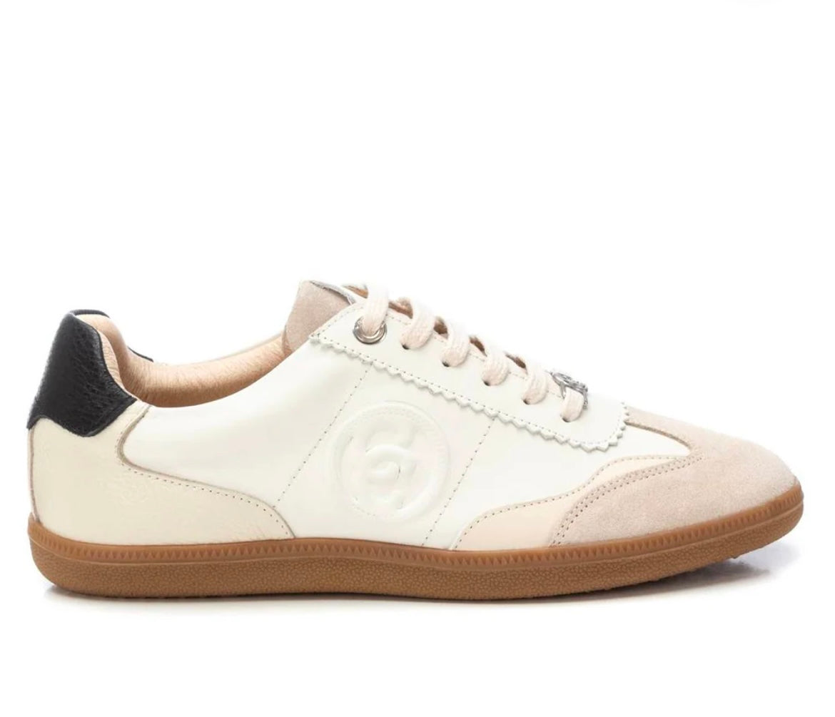 Carmela cream retro sneaker