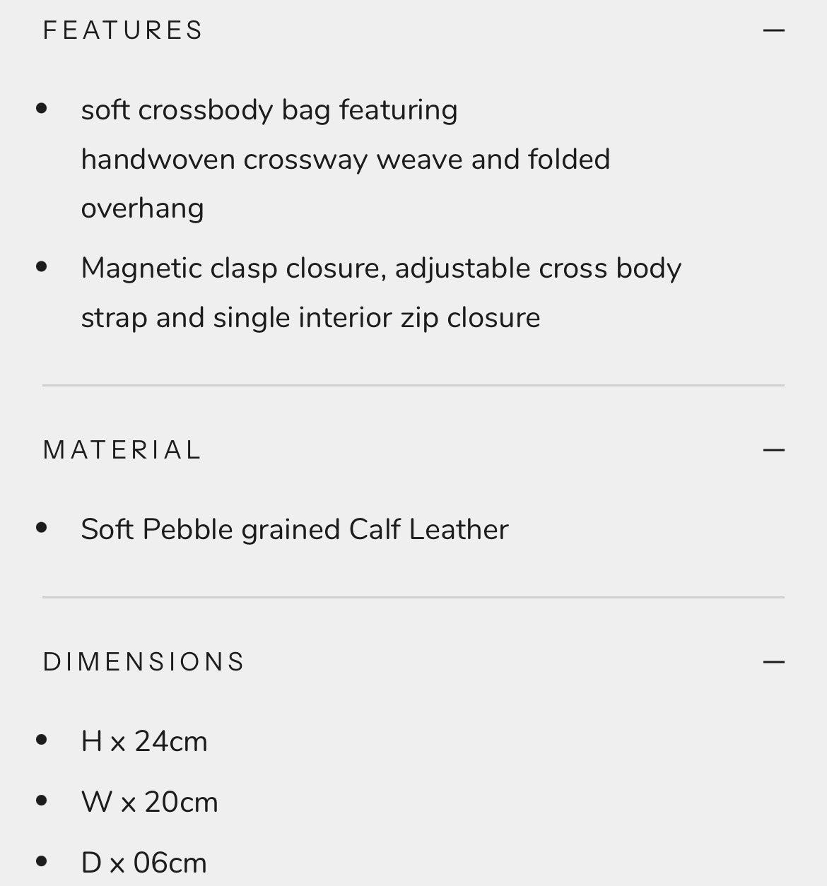 Alēo yellow leather crossbody handbag
