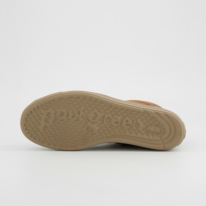 Paul Green tan suede hightop sneakers