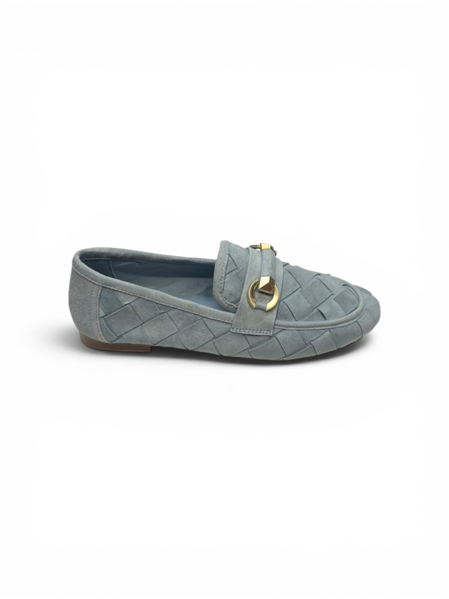 Pedro Anton blue suede loafers