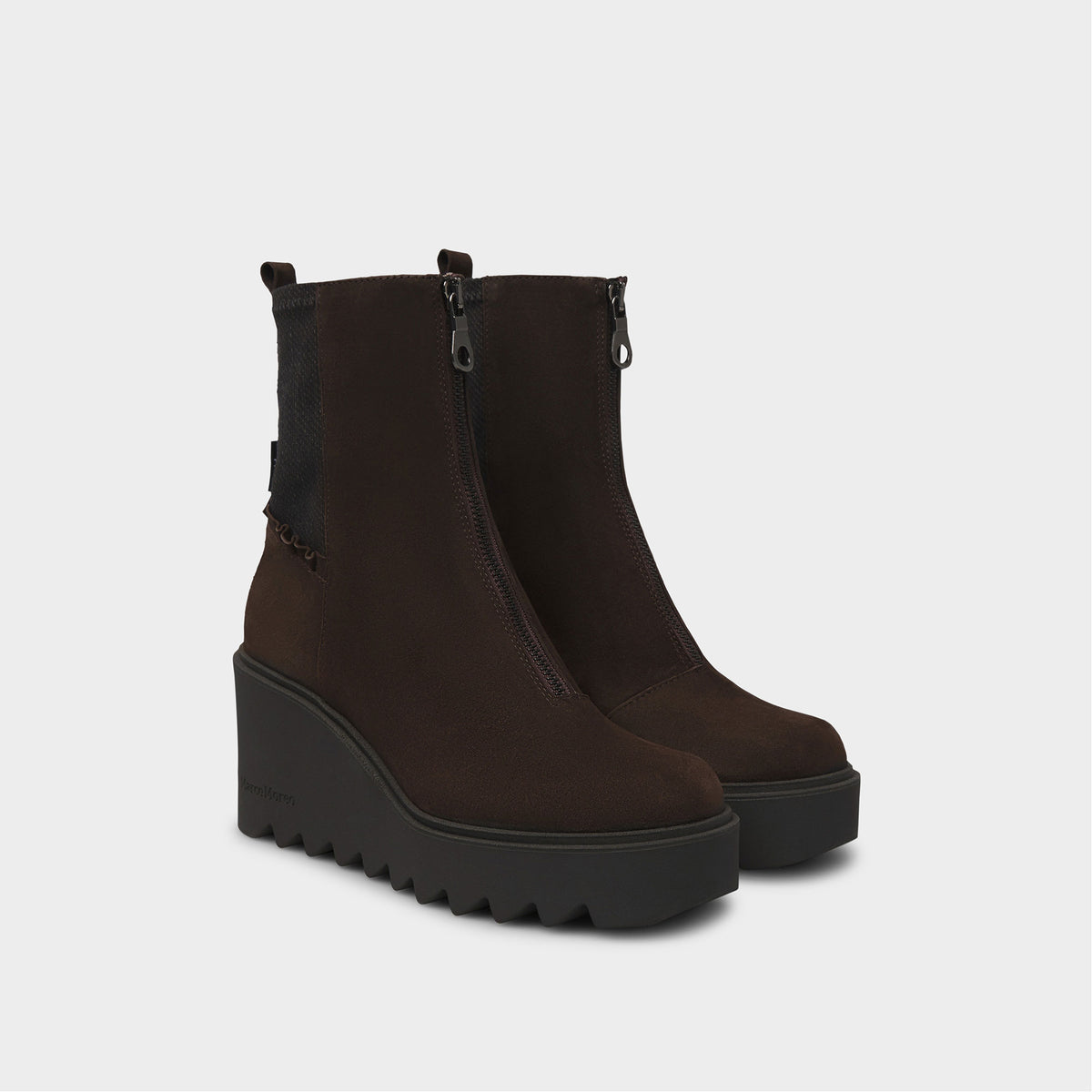 Marco Moreo brown suede ankle boots