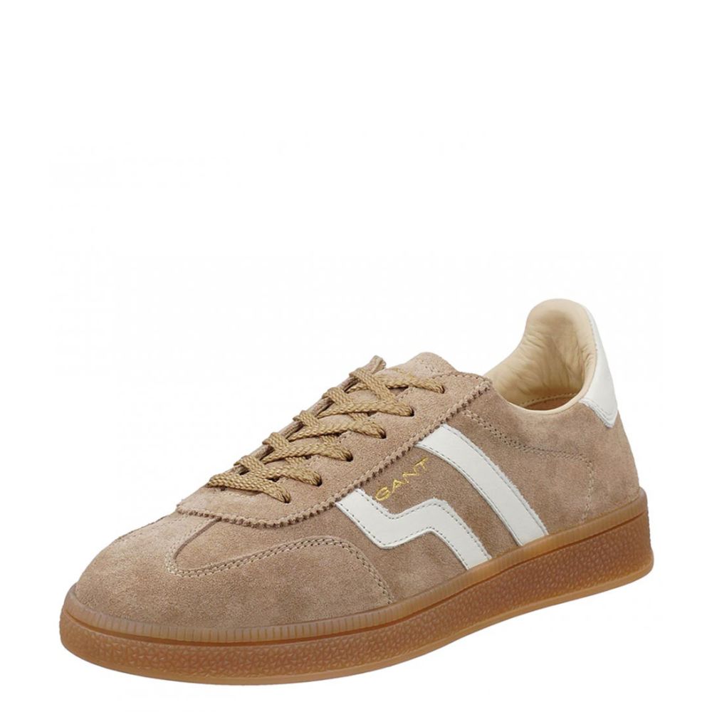 Gant brown and cream suede sneaker