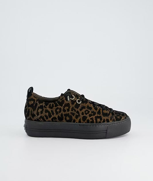 Paul green glossy leopard print sneaker