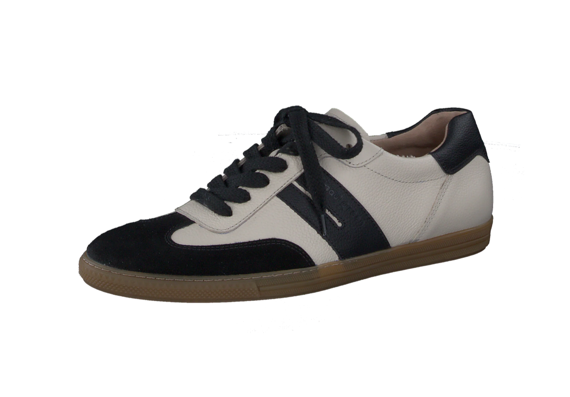Paul Green beige and black sneaker - Melissakshoes